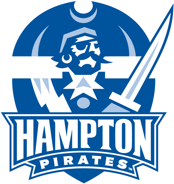 Hampton Pirates 2007-Pres Alternate Logo v3 diy fabric transfer
